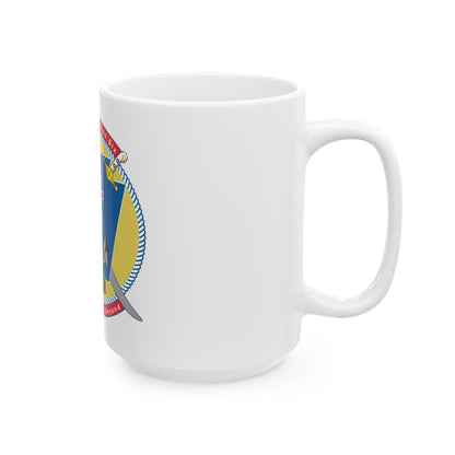 Amphibious Sq 6 (U.S. Navy) White Coffee Mug-The Sticker Space