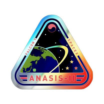 ANASIS-II (SpaceX) Holographic STICKER Die-Cut Vinyl Decal-2 Inch-The Sticker Space
