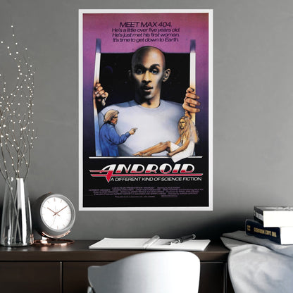 ANDROID (2) 1982 - Paper Movie Poster-The Sticker Space