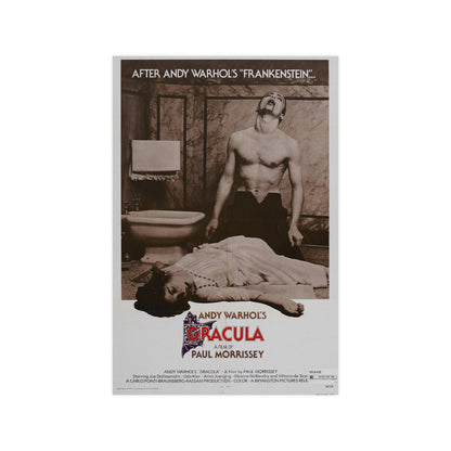 ANDY WARHOL'S DRACULA (2) 1974 - Paper Movie Poster-12″ x 18″ (Vertical)-The Sticker Space