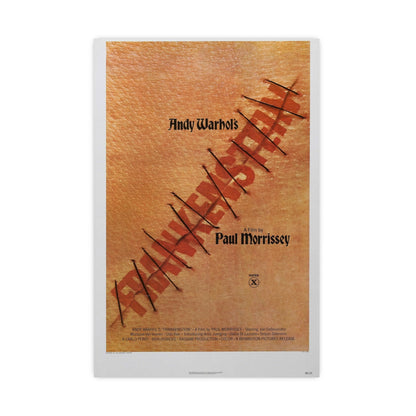 ANDY WARHOL'S FRANKENSTEIN 1973 - Paper Movie Poster-20″ x 30″ (Vertical)-The Sticker Space