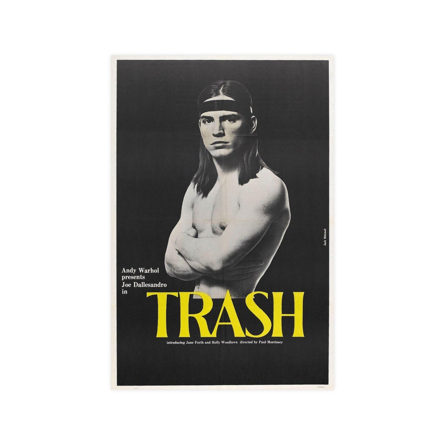 ANDY WARHOL'S TRASH 1970 - Paper Movie Poster-12″ x 18″ (Vertical)-The Sticker Space