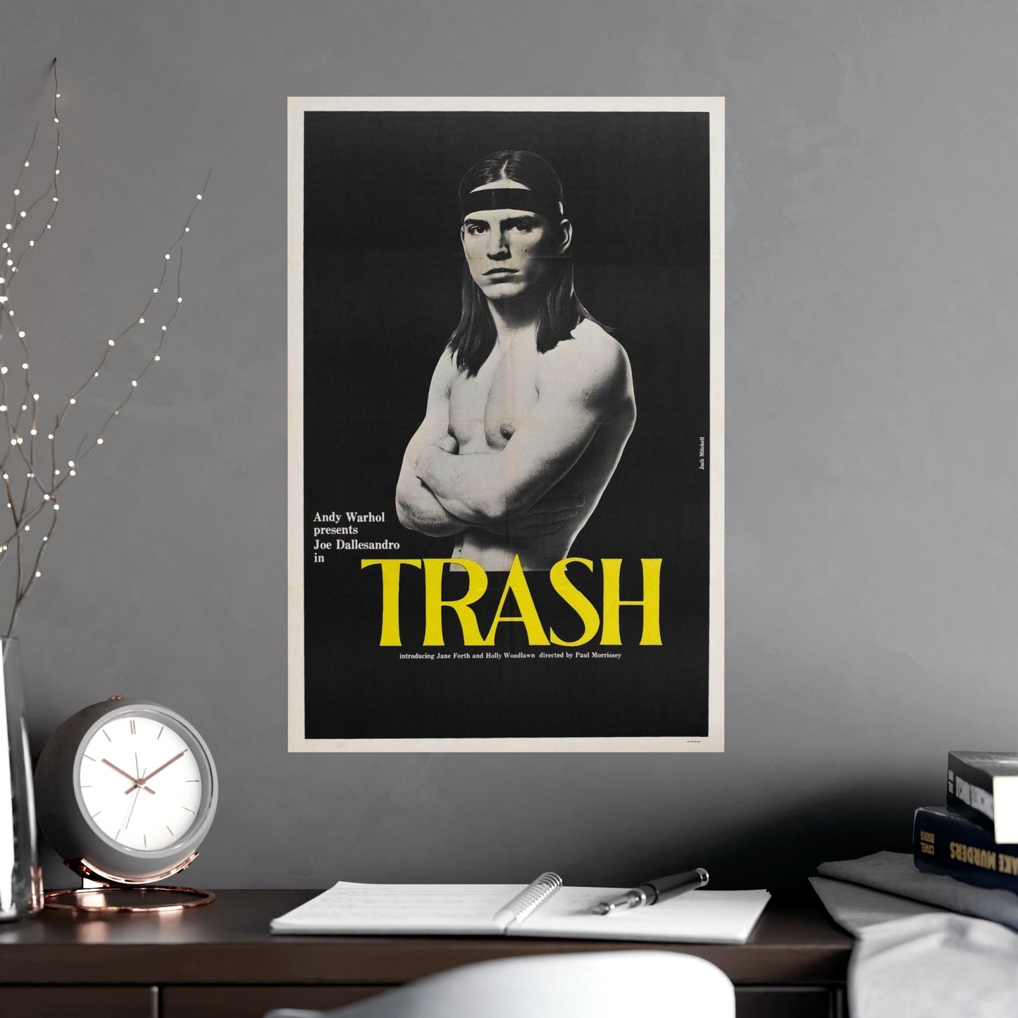 ANDY WARHOL'S TRASH 1970 - Paper Movie Poster-The Sticker Space