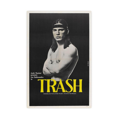 ANDY WARHOL'S TRASH 1970 - Paper Movie Poster-20″ x 30″ (Vertical)-The Sticker Space