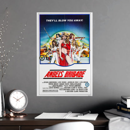 ANGELS BRIGADE 1979 - Paper Movie Poster-The Sticker Space