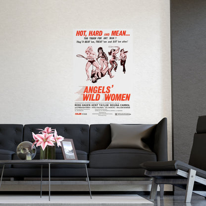 ANGELS WILD WOMEN 1972 - Paper Movie Poster-The Sticker Space