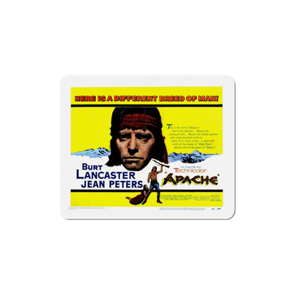 Apache 1954 Movie Poster Die-Cut Magnet-5 Inch-The Sticker Space