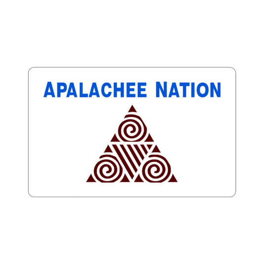 Apalachee Nation Flag STICKER Vinyl Die-Cut Decal-2 Inch-The Sticker Space