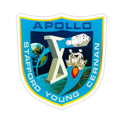 Apollo 10 (NASA) STICKER Vinyl Die-Cut Decal-3 Inch-The Sticker Space