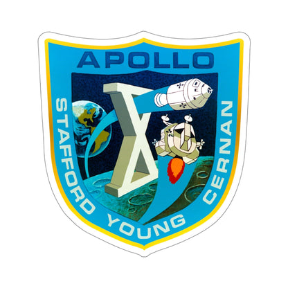 Apollo 10 (NASA) STICKER Vinyl Die-Cut Decal-5 Inch-The Sticker Space