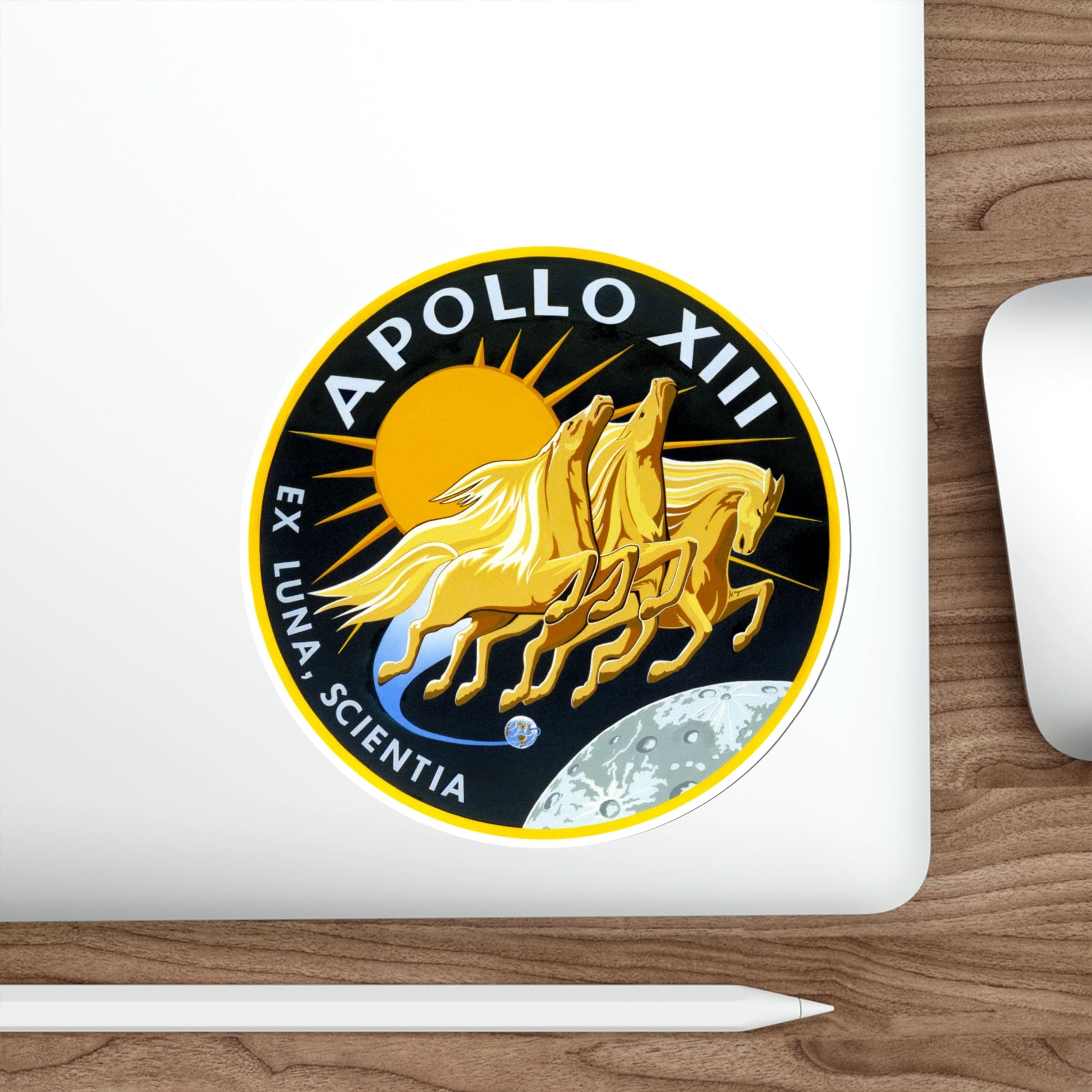 Apollo 13 (NASA) STICKER Vinyl Die-Cut Decal-The Sticker Space