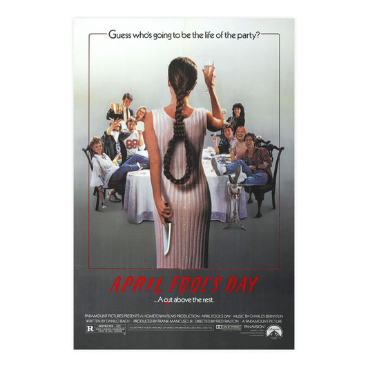APRIL FOOL'S DAY 1986 - Paper Movie Poster-24″ x 36″ (Vertical)-The Sticker Space