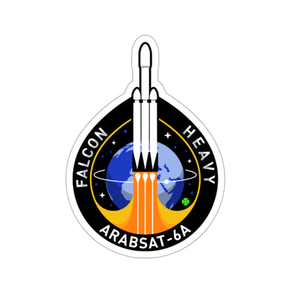 Arabsat 6A (SpaceX) STICKER Vinyl Die-Cut Decal-3 Inch-The Sticker Space