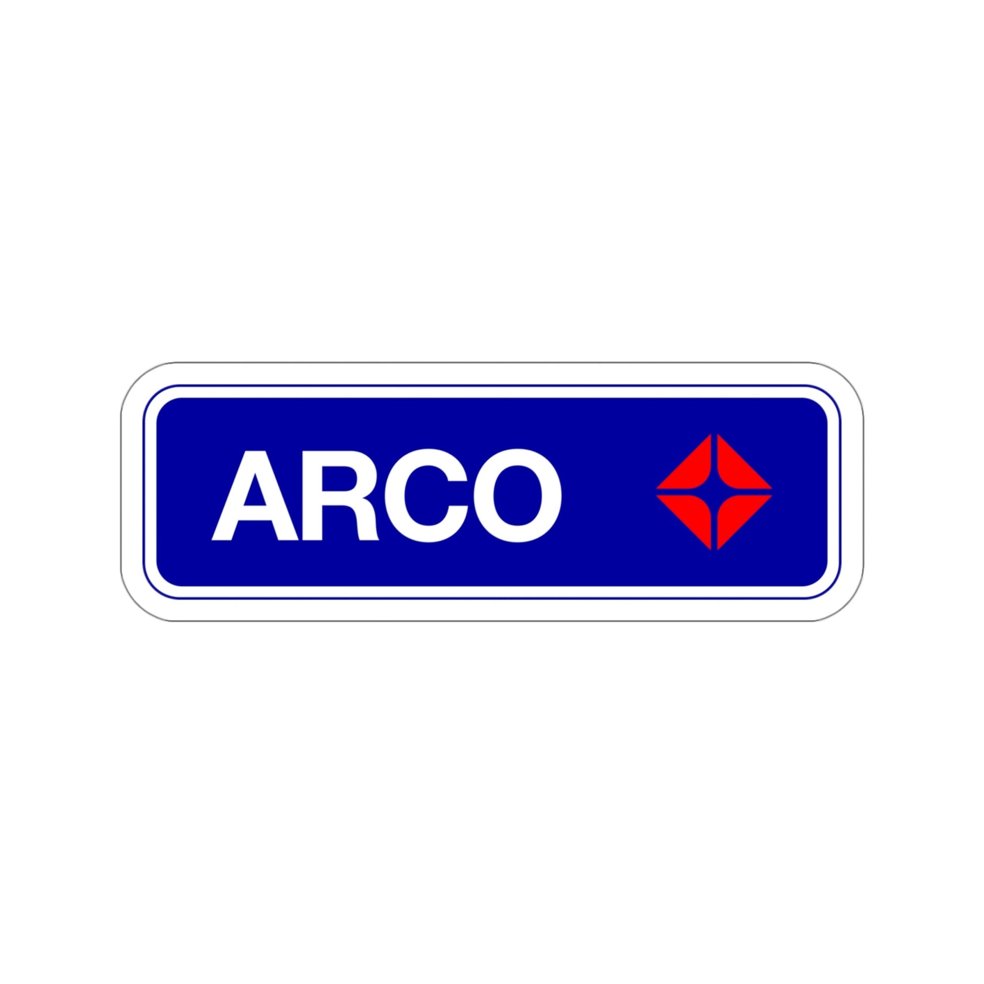 ARCO Gas Station Logo STICKER Vinyl Die-Cut Decal-4 Inch-The Sticker Space