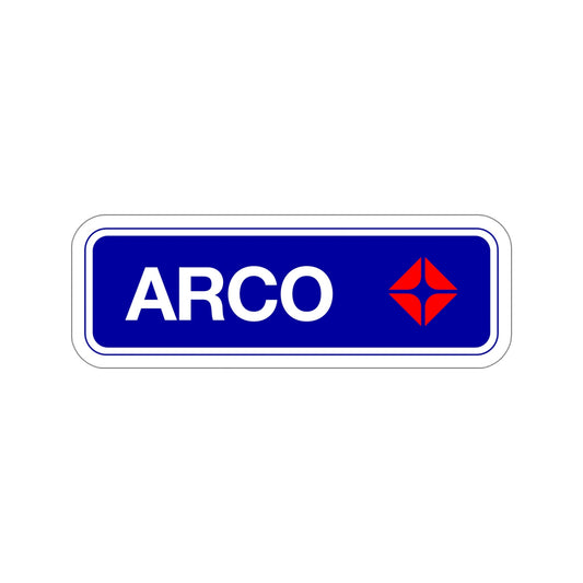 ARCO Gas Station Logo STICKER Vinyl Die-Cut Decal-6 Inch-The Sticker Space