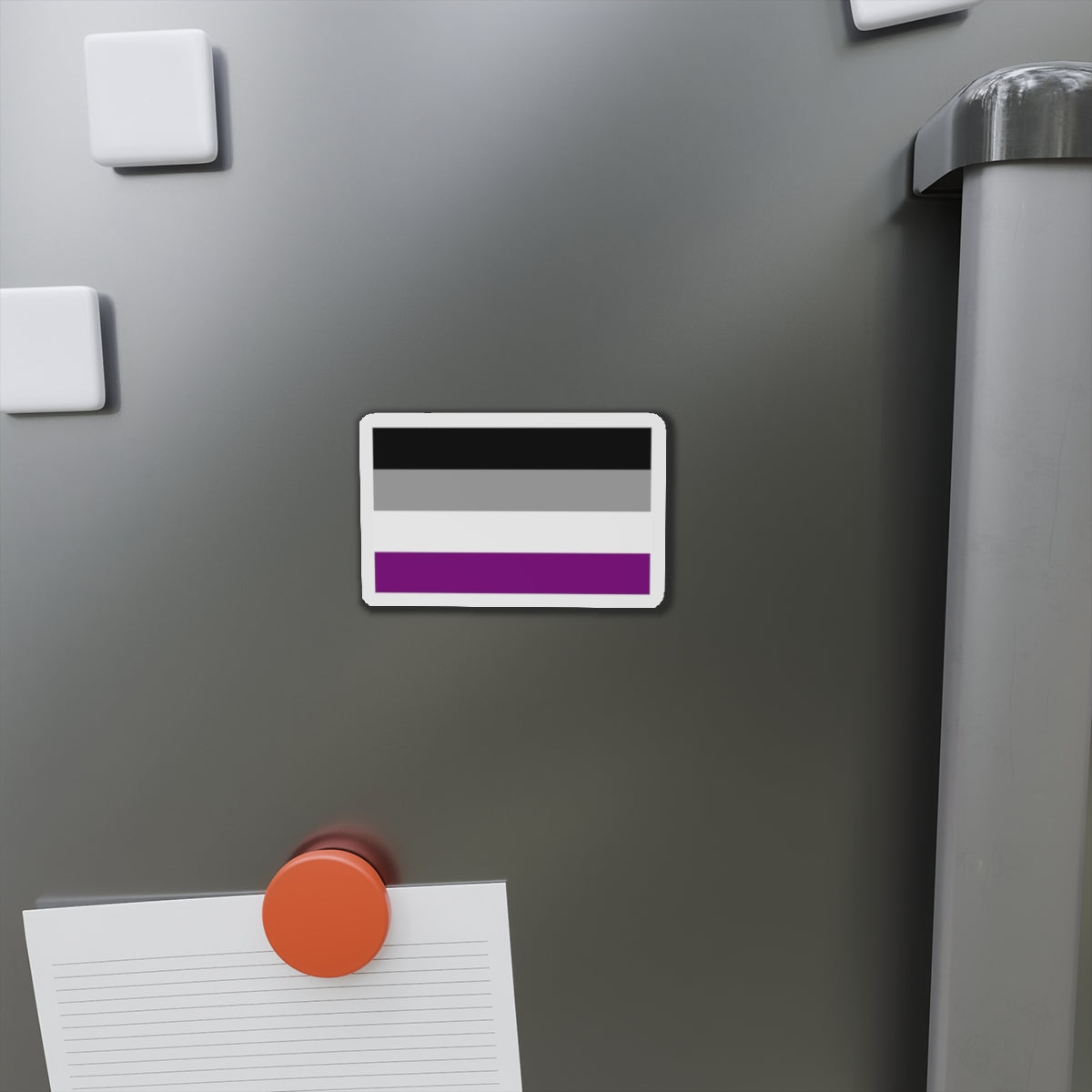 Asexual Pride Flag - Die-Cut Magnet-The Sticker Space