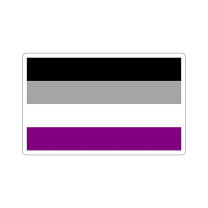 Asexual Pride Flag STICKER Vinyl Die-Cut Decal-6 Inch-The Sticker Space
