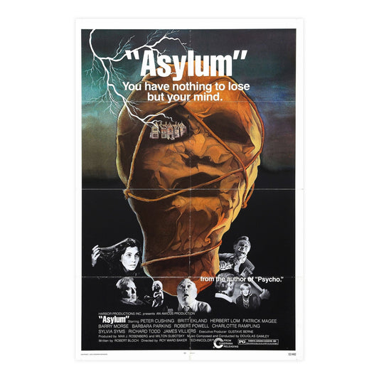 ASYLUM (2) 1972 - Paper Movie Poster-24″ x 36″ (Vertical)-The Sticker Space