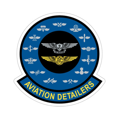 Aviation Detailers (U.S. Navy) STICKER Vinyl Die-Cut Decal-3 Inch-The Sticker Space