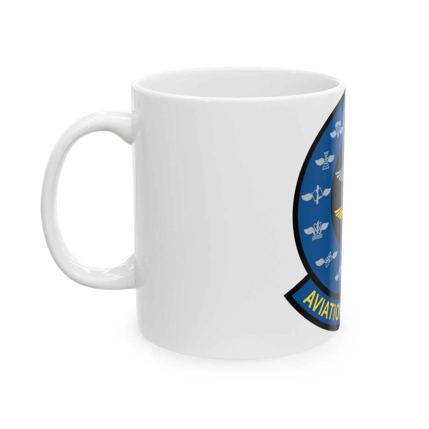 Aviation Detailers (U.S. Navy) White Coffee Mug-The Sticker Space
