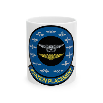 Aviation Placement (U.S. Navy) White Coffee Mug-11oz-The Sticker Space