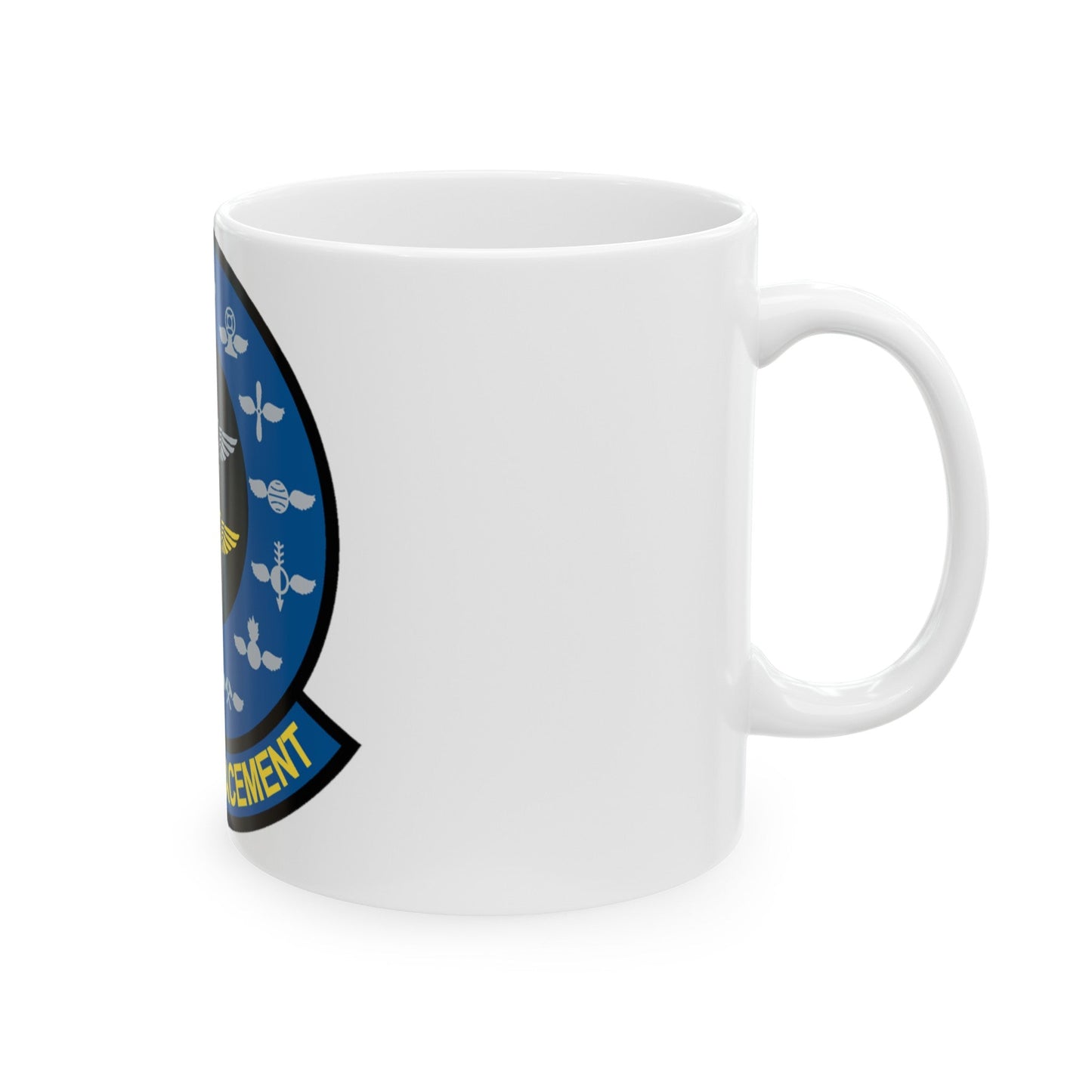 Aviation Placement (U.S. Navy) White Coffee Mug-The Sticker Space