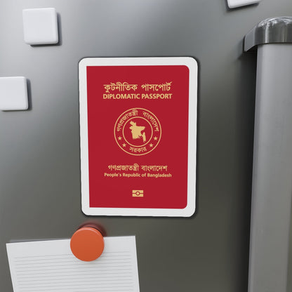 Bangladeshi Diplomatic Passport - Die-Cut Magnet-The Sticker Space