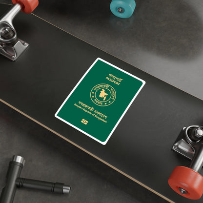 Bangladeshi E-Passport STICKER Vinyl Die-Cut Decal-The Sticker Space
