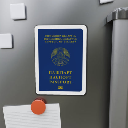 Belarus Passport - Die-Cut Magnet-The Sticker Space