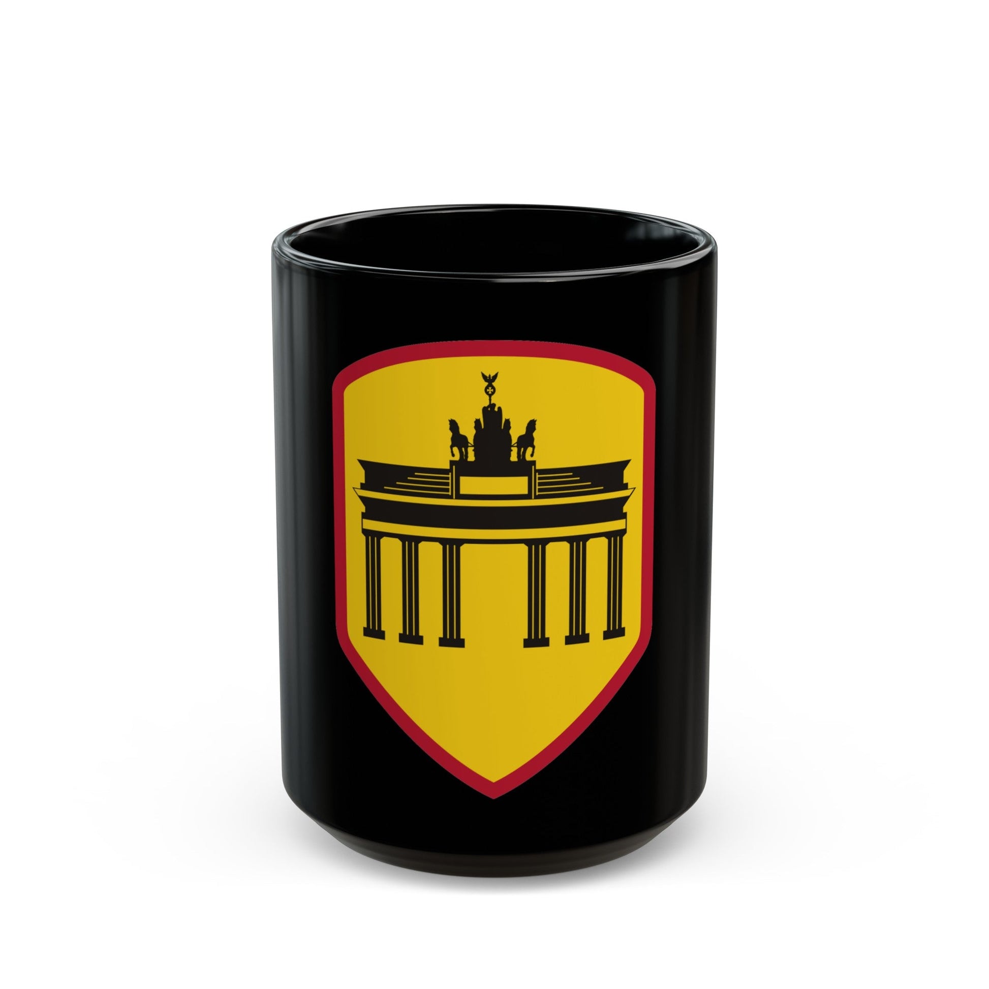 Berlin Command (U.S. Army) Black Coffee Mug-15oz-The Sticker Space