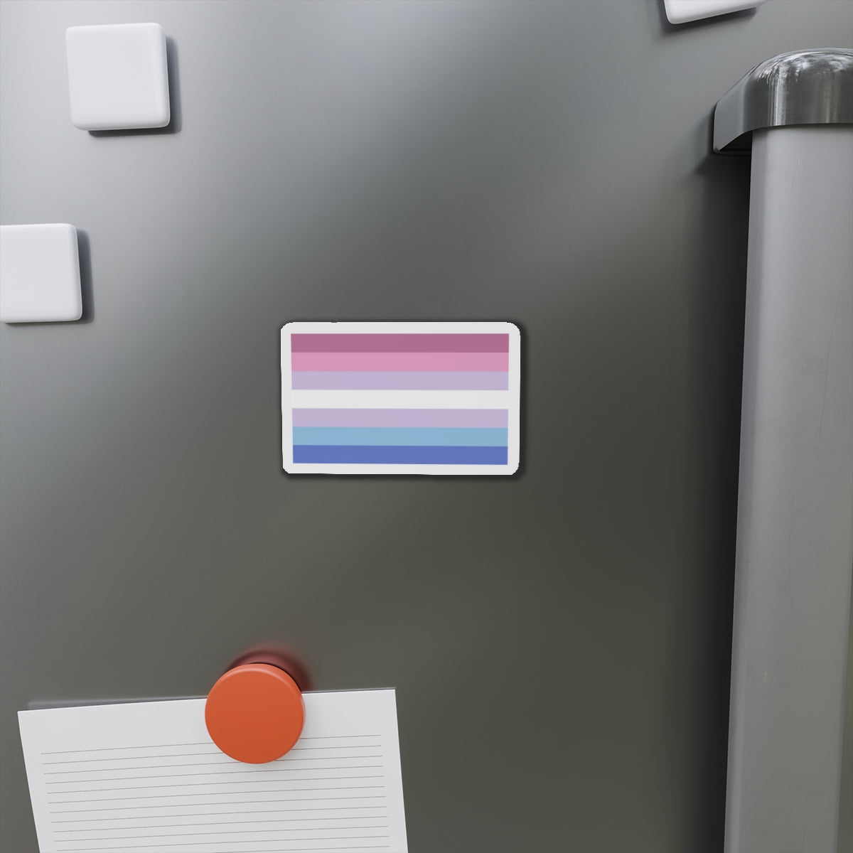 Bigender Pride Flag - Die-Cut Magnet-The Sticker Space