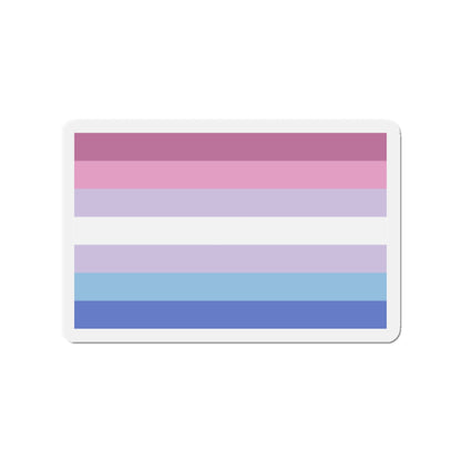Bigender Pride Flag - Die-Cut Magnet-2" x 2"-The Sticker Space