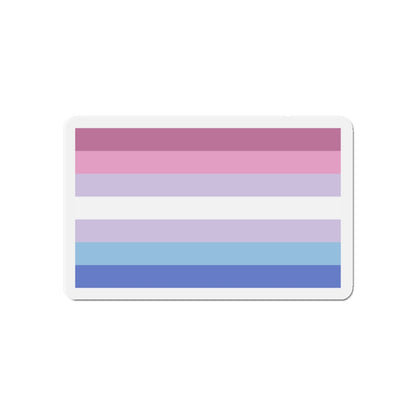 Bigender Pride Flag - Die-Cut Magnet-6 × 6"-The Sticker Space