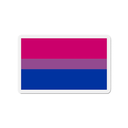 Bisexual Pride Flag - Die-Cut Magnet-3" x 3"-The Sticker Space