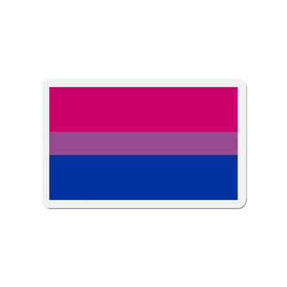 Bisexual Pride Flag - Die-Cut Magnet-4" x 4"-The Sticker Space
