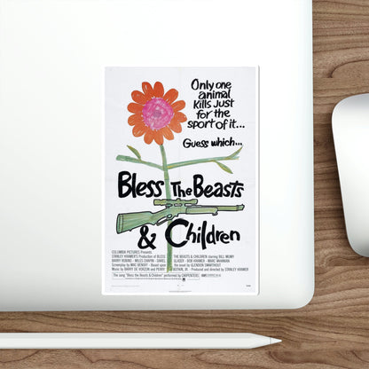Bless the Beasts & Children 1971 Movie Poster STICKER Vinyl Die-Cut Decal-The Sticker Space