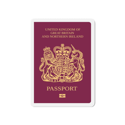 British National (Overseas) Passport - Die-Cut Magnet-5" x 5"-The Sticker Space