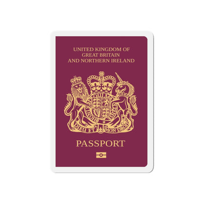British National Passport - Die-Cut Magnet-6 × 6"-The Sticker Space