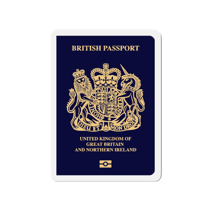 British Passport 2020 - Die-Cut Magnet-4" x 4"-The Sticker Space