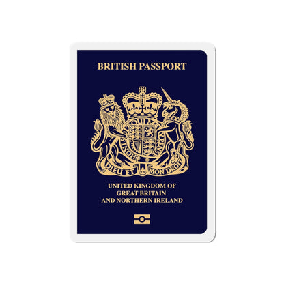 British Passport 2020 - Die-Cut Magnet-5" x 5"-The Sticker Space