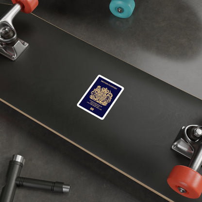 British Passport 2020 STICKER Vinyl Die-Cut Decal-The Sticker Space