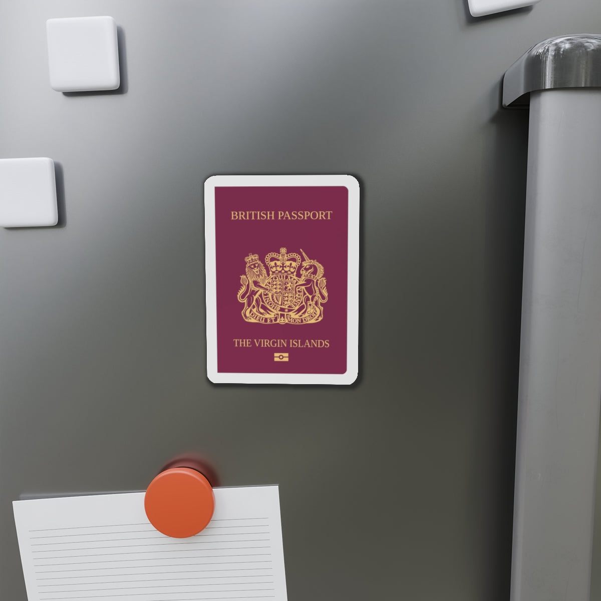 British Virgin Islands Passport - Die-Cut Magnet-The Sticker Space