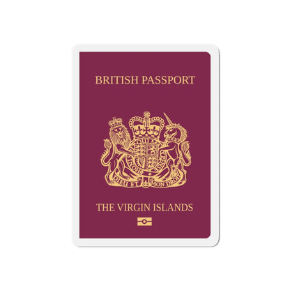 British Virgin Islands Passport - Die-Cut Magnet-6 × 6"-The Sticker Space