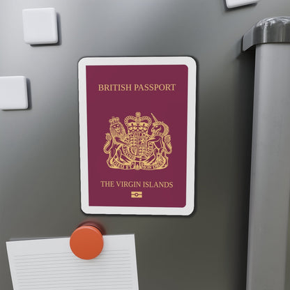 British Virgin Islands Passport - Die-Cut Magnet-The Sticker Space