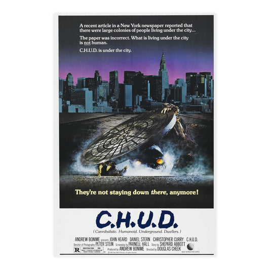 C.H.U.D. 1984 - Paper Movie Poster-24″ x 36″ (Vertical)-The Sticker Space