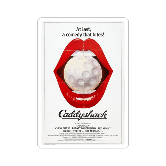 Caddyshack 1980 Movie Poster STICKER Vinyl Die-Cut Decal-2 Inch-The Sticker Space