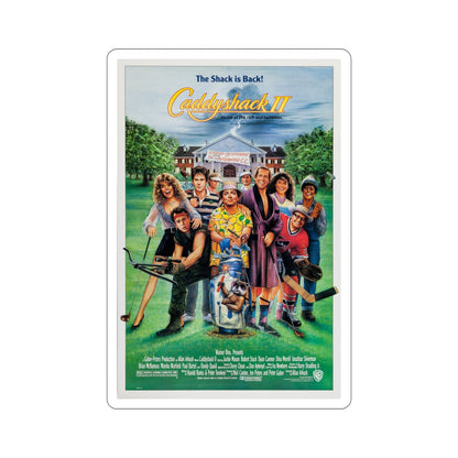 Caddyshack II 1988 Movie Poster STICKER Vinyl Die-Cut Decal-5 Inch-The Sticker Space
