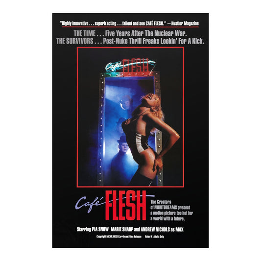 CAFE FLESH 1982 - Paper Movie Poster-24″ x 36″ (Vertical)-The Sticker Space