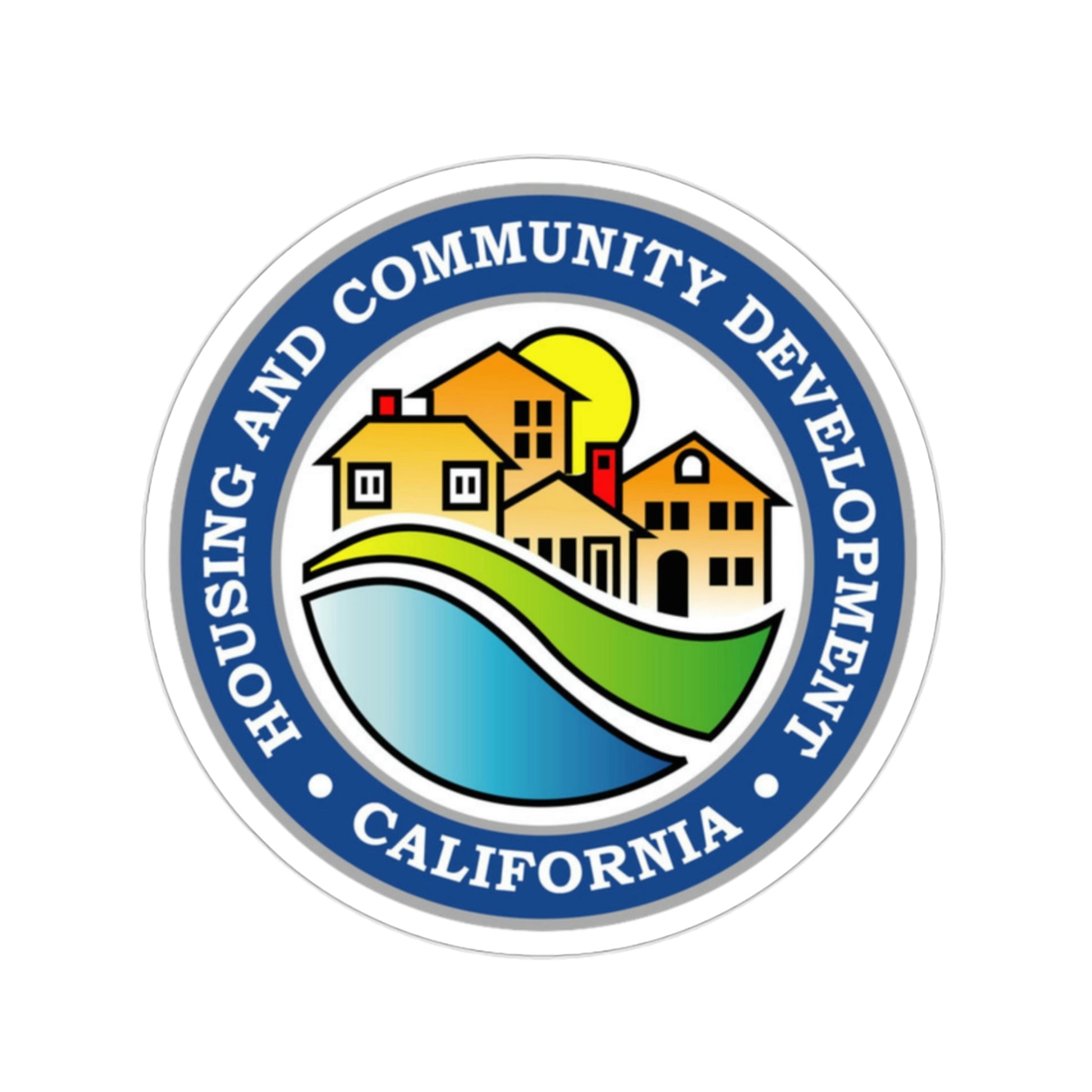 California Department of Housing and Community Development STICKER Vinyl Die-Cut Decal-2 Inch-The Sticker Space