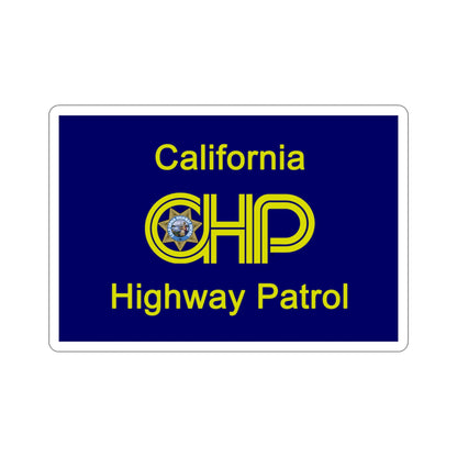 California Highway Patrol Flag STICKER Vinyl Die-Cut Decal-3 Inch-The Sticker Space